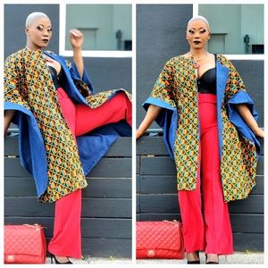 NEW ARRIVAL OPEN PONCHO ♥️